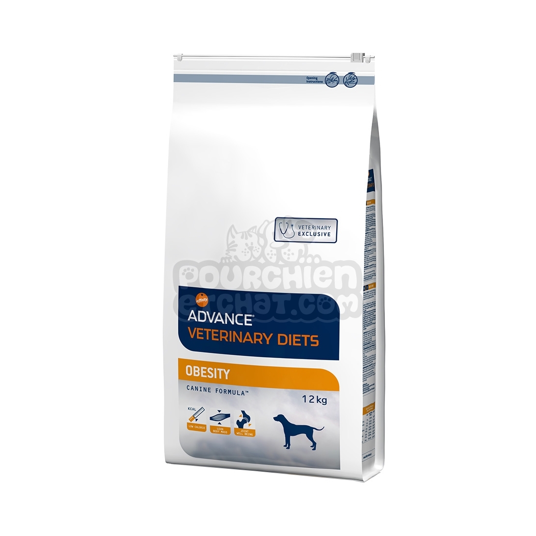 Croquettes Chien Advance Veterinary Diets Obesity Pourchienetchat Com