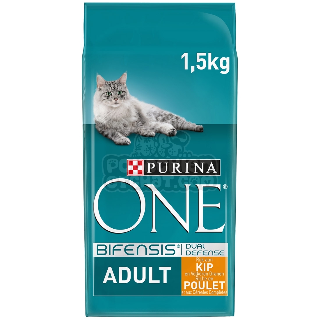 Purina One - Croquettes Au Saumon Et Blé Pour Chat Adulte